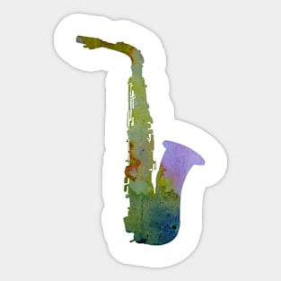 Saxophone Sticker